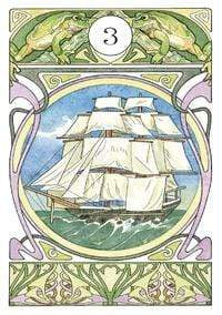 Oracle Cards Art Nouveau Lenormand Oracle by Lunaea Weatherstone & Antonella Castelli