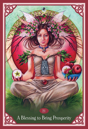 Oracle Cards Blessed Be Cards by Lucy Cavendish