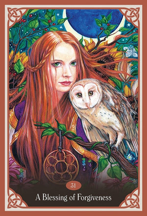 Oracle Cards Blessed Be Cards by Lucy Cavendish