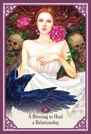Oracle Cards Blessed Be Cards by Lucy Cavendish