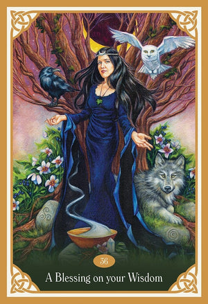 Oracle Cards Blessed Be Cards by Lucy Cavendish