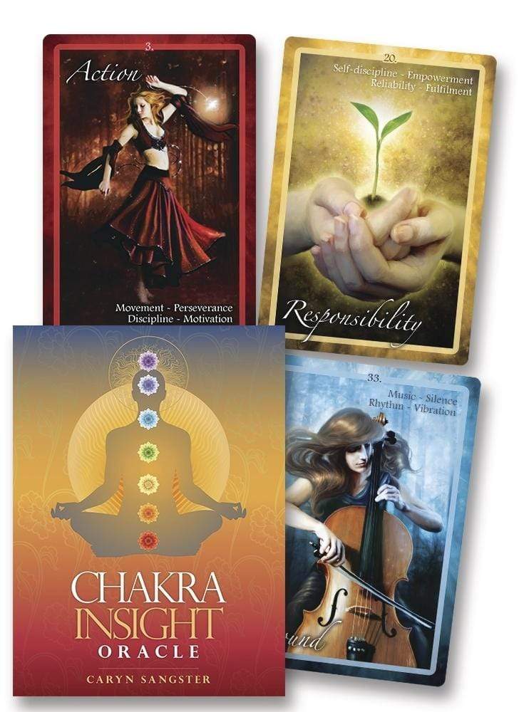 Oracle Cards Chakra Insight Oracle by Caryn Sangster & Amy Edwards