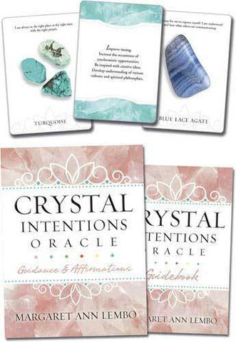 Crystal Intentions Oracle Cards by Margaret Ann Lembo