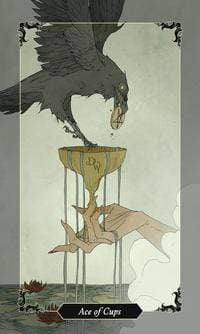 Oracle Cards Dark Wood Tarot  BY Sasha Graham, Abigail Larson