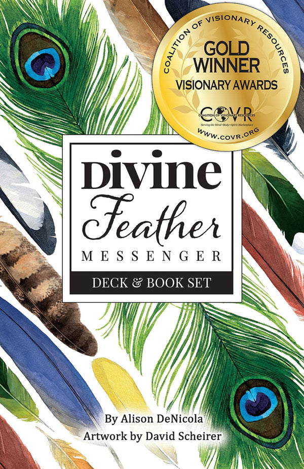 Oracle Cards Divine Feather Messenger by Alison DeNicola & David Scheirer