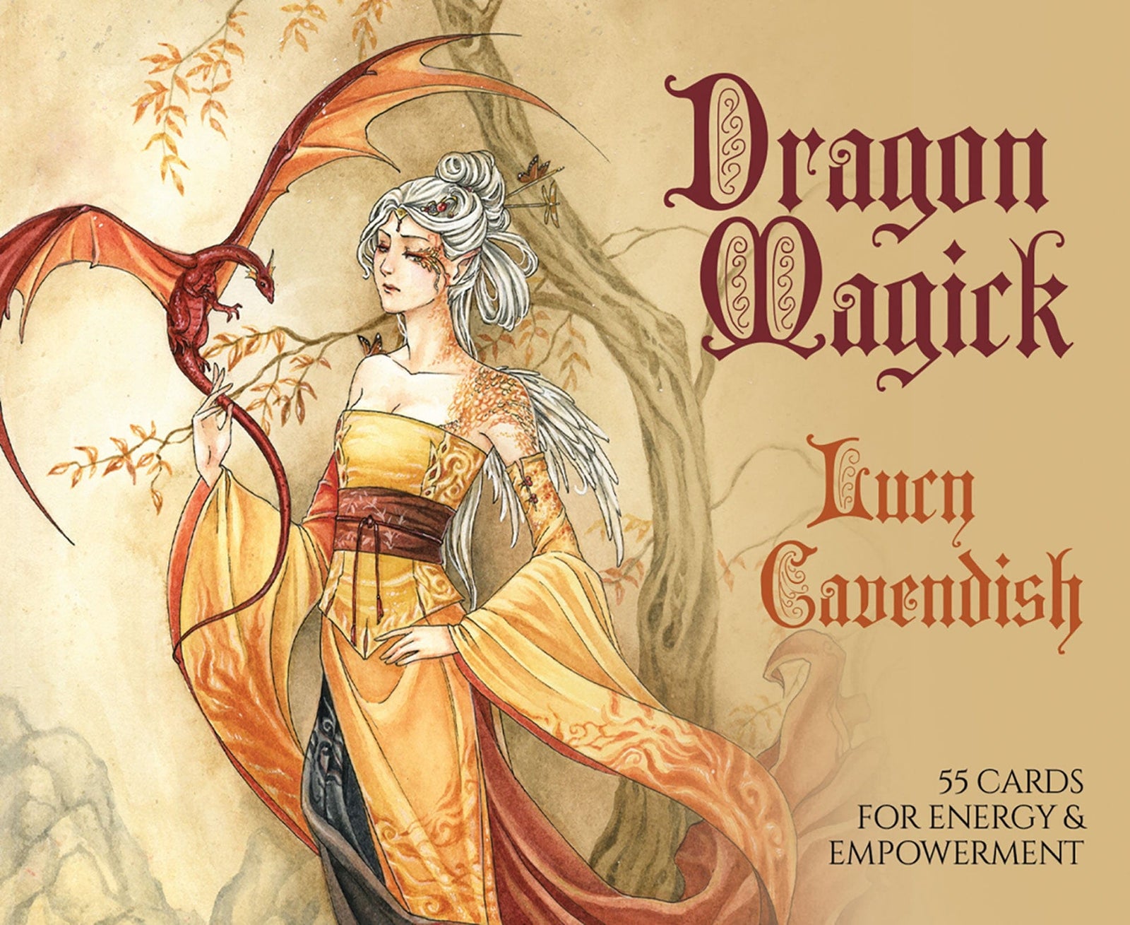 Oracle Cards Dragon Magick Oracle Cards: 55 Cards For Energy & Empowerment by Lucy Cavendish