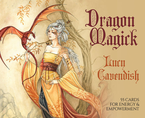 Dragon Magick Oracle Cards: 55 Cards For Energy & Empowerment by Lucy Cavendish