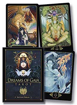 Oracle Cards Dreams of Gaia Deck & Book by Ravynne Phelan