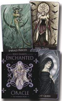 Oracle Cards Enchanted Oracle by Jessica Galbreth, Barbara Moore