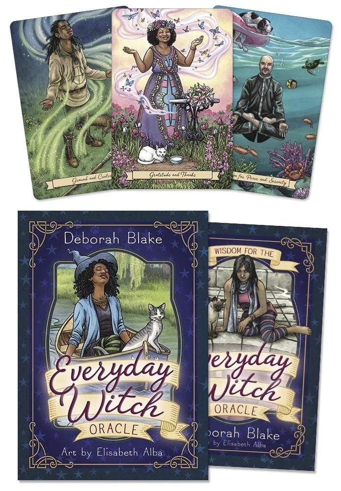 Oracle Cards Everyday Witch Oracle by Deborah Blake, Elisabeth Alba