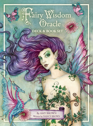 Oracle Cards Fairy Wisdom Oracle Deck and Book Set by