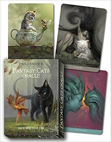 Oracle Cards Fantasy Cats Oracle by Paolo Barbieri