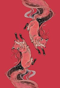 Oracle Cards Foxfire Oracle by Lucy Cavendish & Meredith Dillman