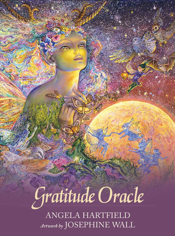 Oracle Cards Gratitude Oracle by Angela Hartfield and Josephine Wall