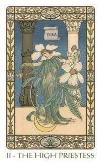Oracle Cards Harmonious Tarot Mini by Walter Crane, Ernest Fitzpatrick, Lo Scarabeo