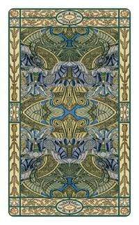 Oracle Cards Harmonious Tarot Mini by Walter Crane, Ernest Fitzpatrick, Lo Scarabeo