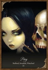 Oracle Cards Les Vampires by Lucy Cavendish