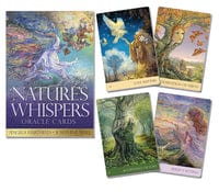 Oracle Cards Nature's Whispers Oracle Cards by Angela Hartfield & Josephine Wall
