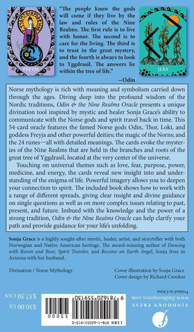 Odin & The Nine Realms Oracle Cards by Sonja Grace