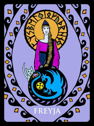 Oracle Cards Odin & The Nine Realms Oracle Cards by Sonja Grace