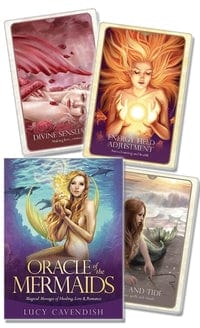 Oracle Cards Oracle of the Mermaids by Lucy Cavendish, Featuring Illustrations by Selina Fenech