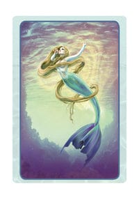 Oracle Cards Oracle of the Mermaids by Lucy Cavendish, Featuring Illustrations by Selina Fenech