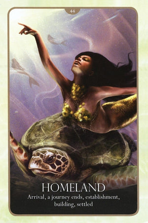 Oracle Cards Oracle of the Mermaids by Lucy Cavendish, Featuring Illustrations by Selina Fenech