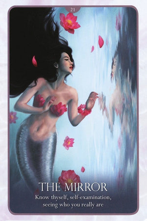 Oracle Cards Oracle of the Mermaids by Lucy Cavendish, Featuring Illustrations by Selina Fenech