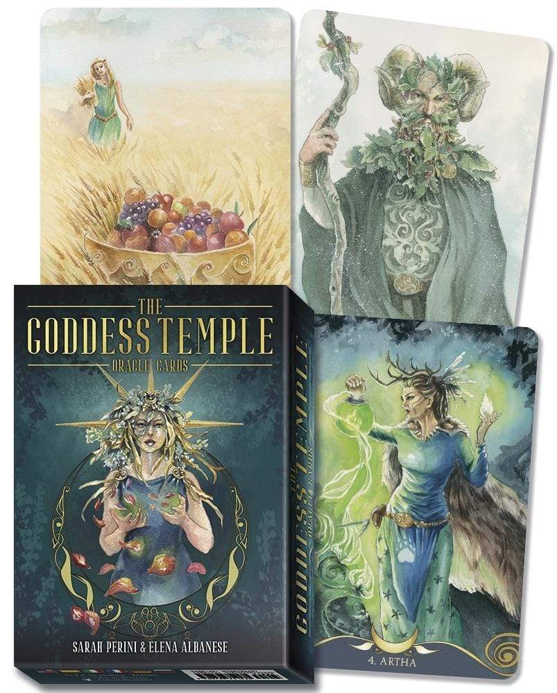 Oracle Cards The Goddess Temple Oracle Cards by Sarah Perini, Elena Albanese