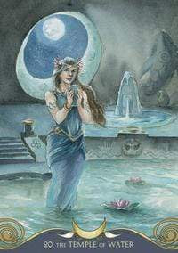 Oracle Cards The Goddess Temple Oracle Cards by Sarah Perini, Elena Albanese