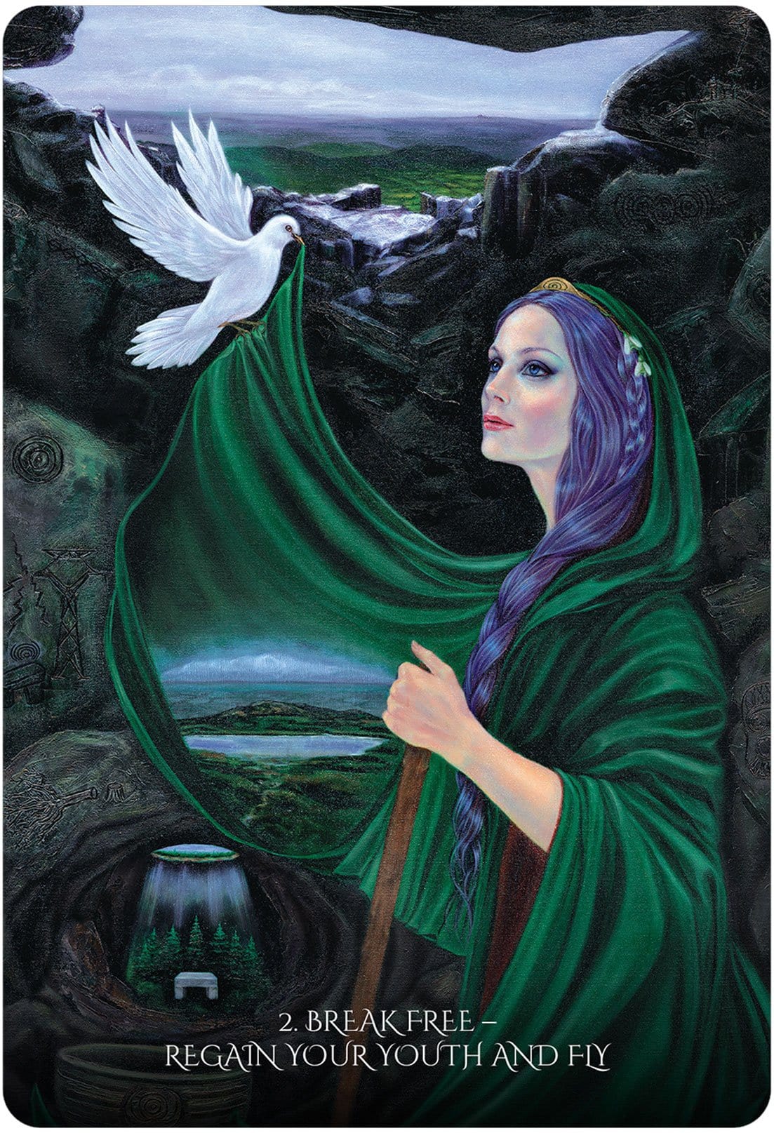 Oracle Cards Through the Eyes of the Soul: 52 Prophecy Cards & Guidebook by Cheryl Yambrach Rose