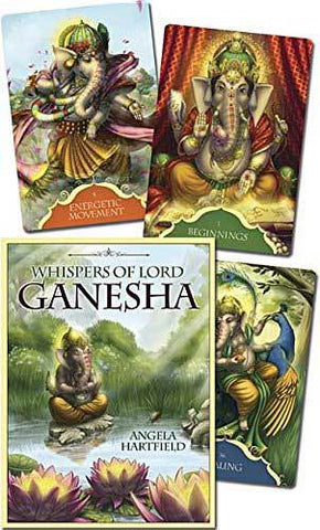 Whispers of Lord Ganesha Deck by Angela Hartfield