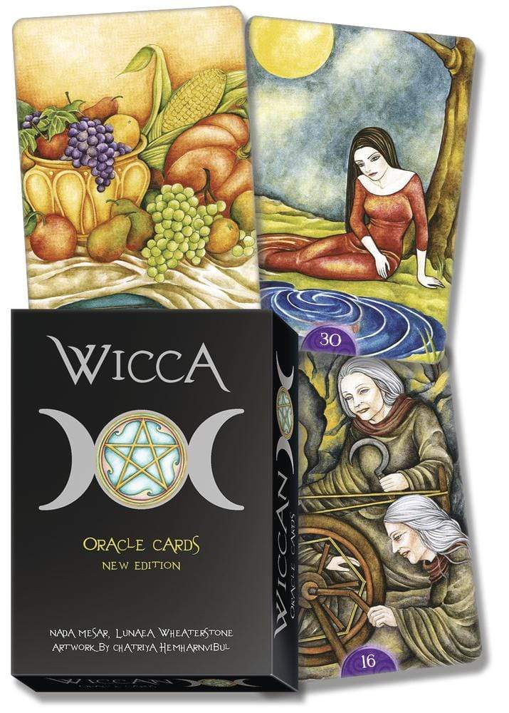 Wicca Oracle by Lunaea Weatherstone, Nada Mesar, Chatriya Hemharnivbul