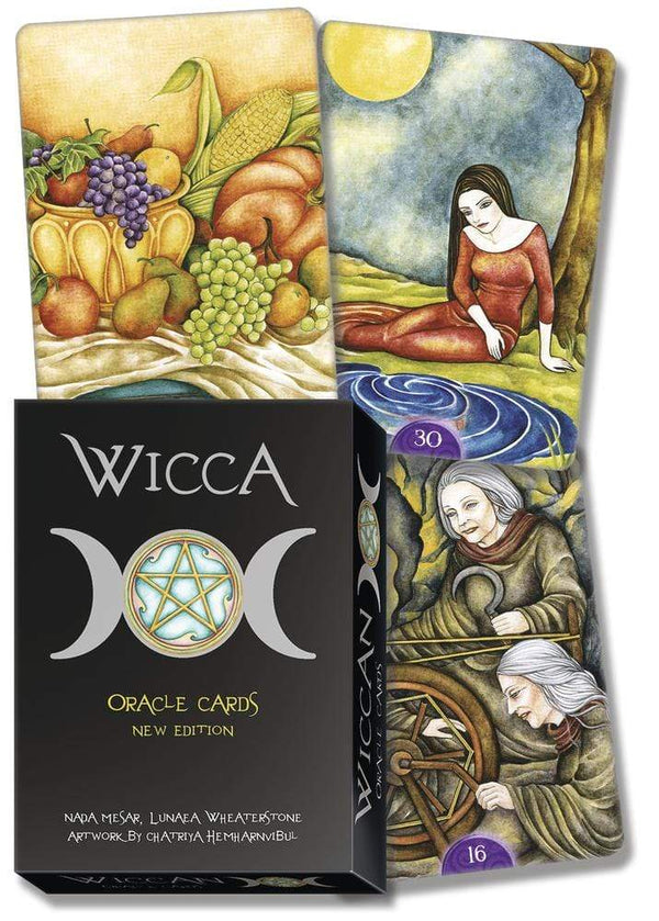 Oracle Cards Wicca Oracle by Lunaea Weatherstone, Nada Mesar, Chatriya Hemharnivbul