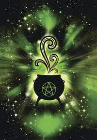 Oracle Cards Witches' Kitchen Oracle Cards by Barbara Meiklejohn-Free, Flavia Kate Peters