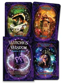 Oracle Cards Witches' Wisdom Oracle by Meiklejohn-Free & Peters