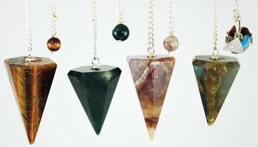 Faceted 6-sided Pendulum | Assorted