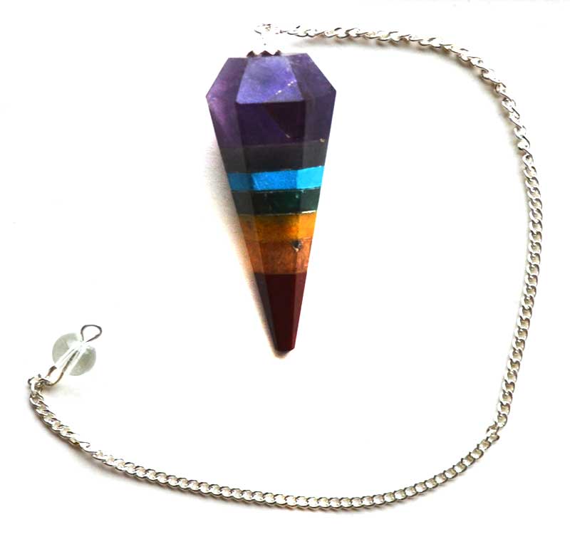 Pendulums Multi-Layered 7-Chakra Pendulum
