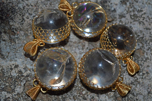 Rainbow Quartz - Sphere - Necklace Pendants