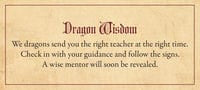 Dragon Magick Affirmation Deck by Lucy Cavendish