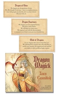 Reading Cards Dragon Magick Affirmation Deck by Lucy Cavendish