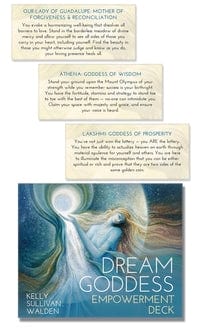 Reading Cards Dream Goddess Empowerment Deck by Kelly Walden Rassouli