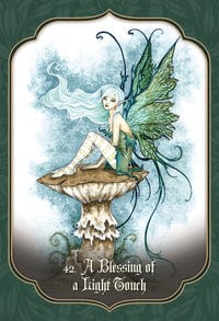 Reading Cards Faery Blessing Cards by Lucy Cavendish