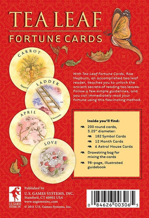 Reading Cards Tea Leaf Fortune Cards by Rae Hepburn