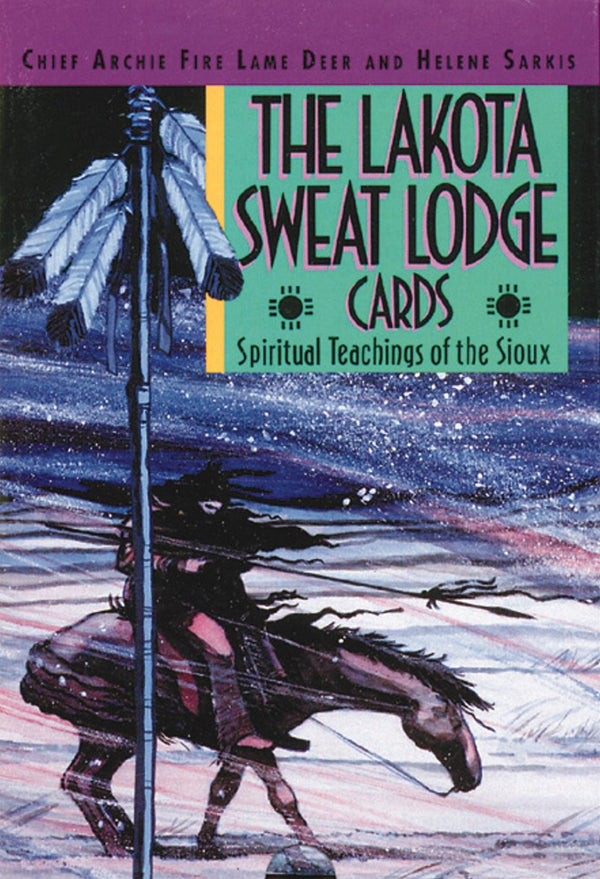 Reading Cards The Lakota Sweat Lodge Cards - Spiritual Teachings of the Sioux - By Chief Archie Fire Lame Deer and Helene Sarkis