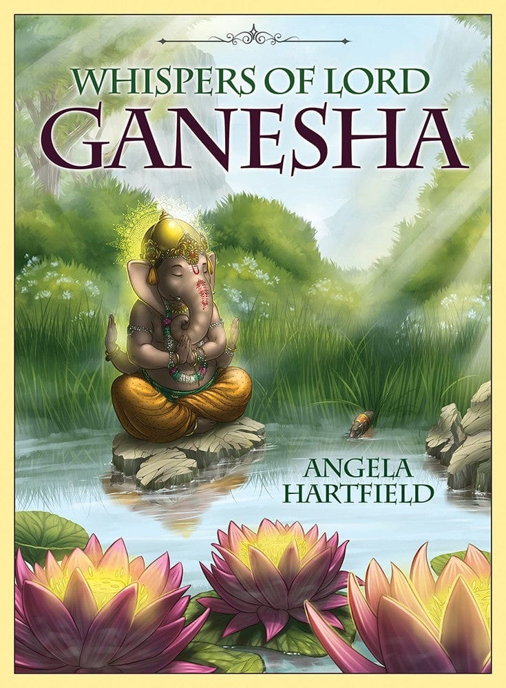 Reading Cards Whispers Of Lord Ganesha by Hartfield and Golovanova