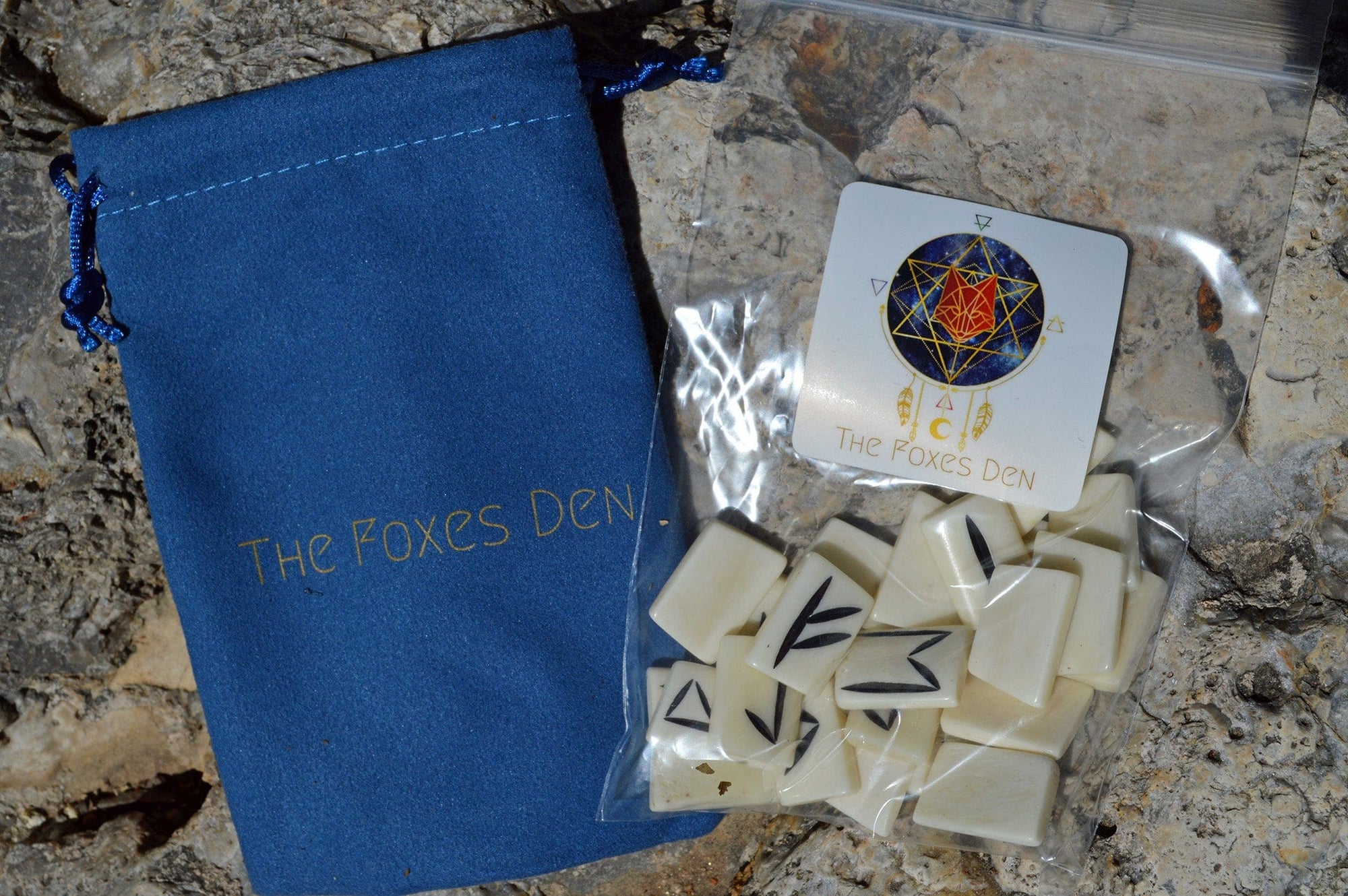 Runes Bone Rune Set