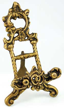 Scrying Mirrors + Stands Brass Scrying Mirror 6" holder