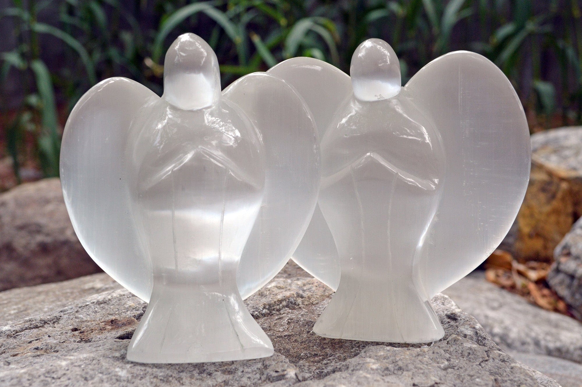 Selenite Angel Crystal Carving | Large |