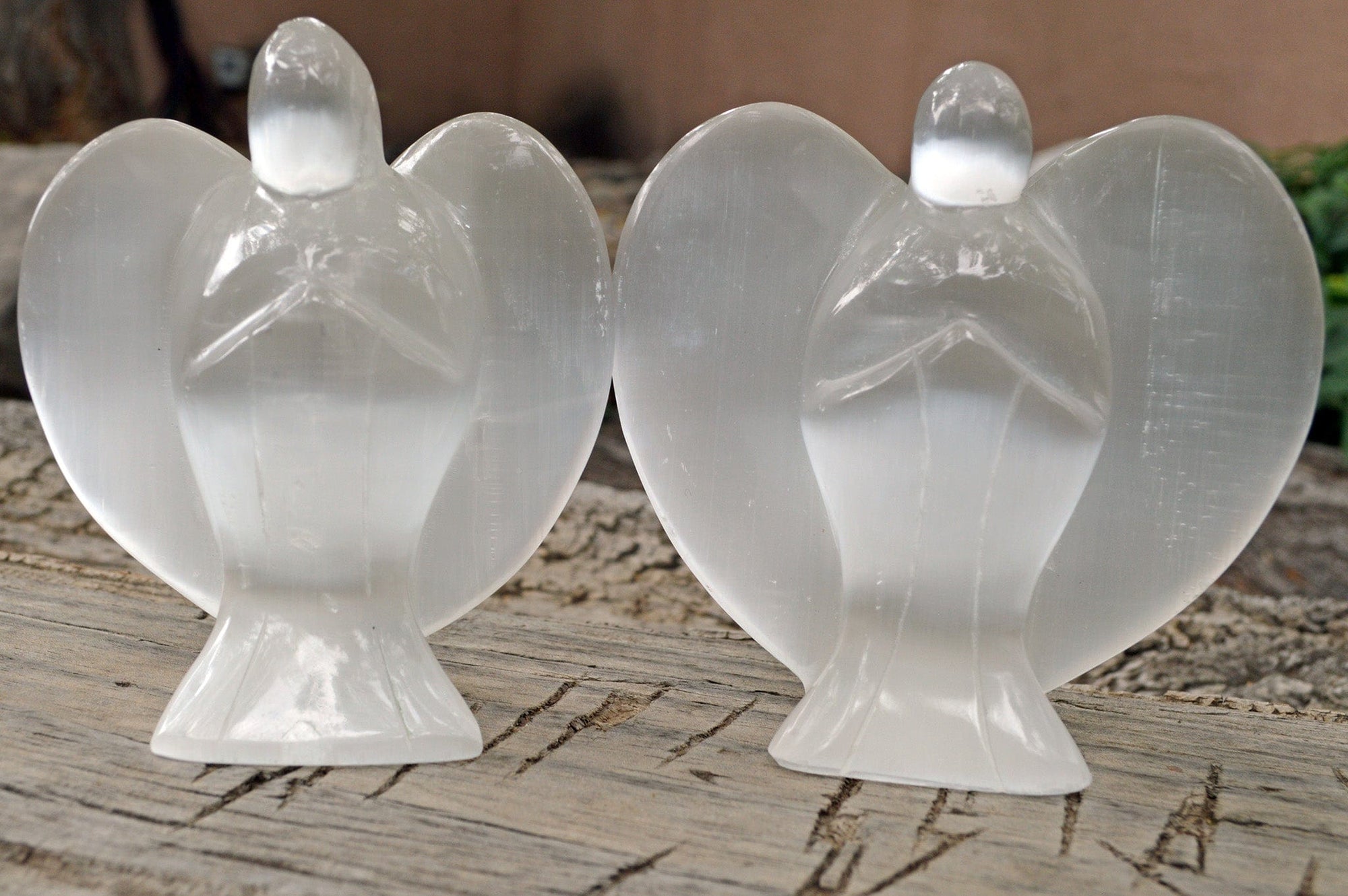 Selenite Angel Crystal Carving | Large |